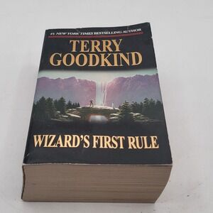 Terry Goodkind Wizard's First Rule Paperback Tor Fantasy Book 1 Good